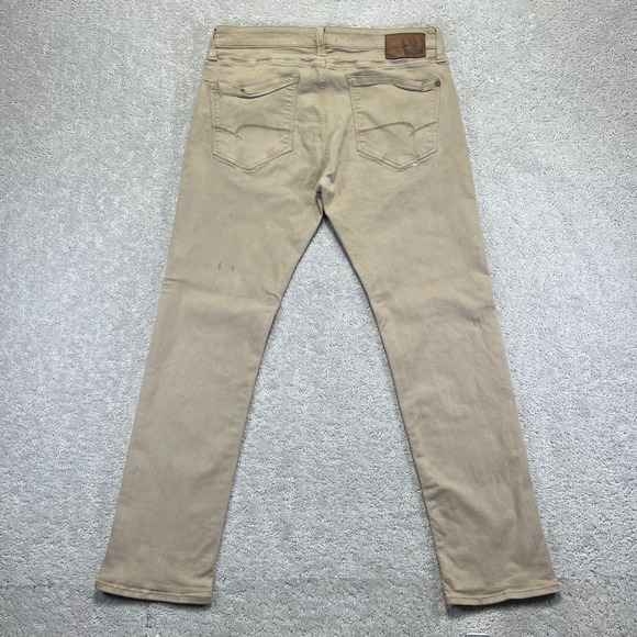Mavi Jeans Mens 34x32 Marcus Slim Straight Leg Tan Khaki Pants Casual Stains - Picture 13 of 16